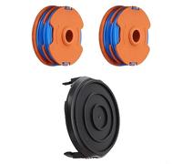 LVYXON Spool & Line Spool Cap Cover Replaces For Ozito LTR-529U For Worx WG119E Grass Trimmers Parts