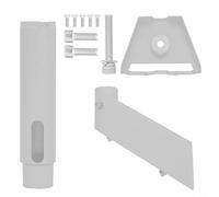 LVYXON Standard Wall Mount for Starlink Dish, for V3, Wall Mount for Starlink for Gen 3, Waterproof and Corrosion-Resistant for Starlink Mount, wall mount for home or in a commercial setting(Silver)