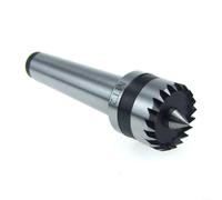 LVYXON Woodworking Lathe Drive Center, Multi-tooth Woodworking Lathe Drive Center Spindle MT1or MT2 For Lathes With Lathe Drilling Tailstocks(MT2)