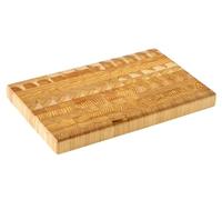 LW HANDMADE LARCH WOOD CANADA Larch Wood Canada End Grain One Hander Large Cutting Board, Standard Line, Handcrafted for Professional Chefs & Home Cooking, 15"" x 9-1/2"" x 1-1/4""