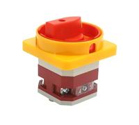 LW12-16/1GS 16A 2 Position Combination Power Knob Padlock Control Circuit Cut-off Rotary Cam Switch 1 Pole 4 Screw