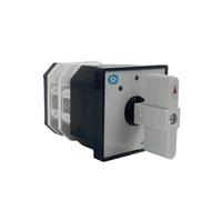 LW12-16/2 Control Circuit 3 Position Rotary Switch Switch 2 Pole 16A Silver Gear Cam Changeover Selector