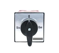 LW12-16/YH2.2 2 Phases 8 Screws Circuit Voltmeter Measurement Changeover Selector Rotary Switch 16A