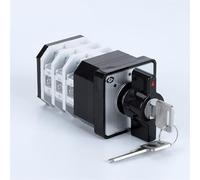 LW12-16YS2/3 with Key knob ON-Off-ON Three-Stage 690V 16A Control Circuit Power Supply Main Rotary Conversion cam Switch