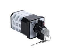 LW12-16YS2/3 with Key Rotaris ON-Off-ON Three Levels 690V 16A Control Circuit Power Supply Main Rotary Changeover Cam Switch