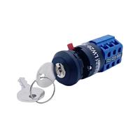 LW26-10/3S Single Hole Installation 16.5mm Rotary Conversion cam Switch with Lock Key Dual Power Supply Motor Forward