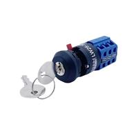 LW26-10/3S Single Hole Mounted 16.5mm Rotary Changeover Cam Switch With Lock Key Dual Power Supply electronic starter Forward And Reverse IDGTTLDF