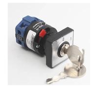 LW26-10 C02/1 Two Gear 10A 690V Single Hole 16mm Key Power Cut-off Rotary Cam Switch Conversion Industrial Switches