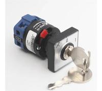 LW26-10 C02/1 Two-Speed 10A 690V Single Hole 16mm Key Power-Off Rotary cam Switch Conversion