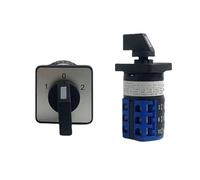 LW26-10 Three Positions 10A 3 Poles LW28 Reversing Dual Power Supply 380V Motor Cam Switch 1Pcs
