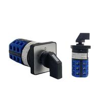 LW26-10 Universal Transfer Three Positions 10A 3 Poles LW28 380V Motor Cam Switch 1Pcs