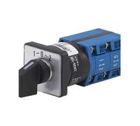 LW26-10X B0344/2 Self Reset 16mm Opening Motor Reversing Switching 10A Change-Over Rotary Cam Switch