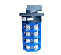 LW26-125/4 Cam Switch 2/3/4/5 Position 125A 690V DIY Rotary Conversion Selector 16 Terminal Screw Silver Contact LW28 YMW26(01234)