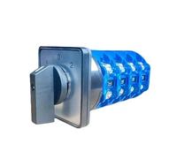 LW26-125/4 dc voltage automatic electrical changeover rotary cam switch four poles 125A sliver point RRBXXUYN