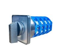 LW26-125/4 Dc Voltage Automatic Electrical Changeover Rotary Cam Switch Four Poles 125A Sliver Point Contacts 1Pcs