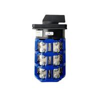 LW26-160A Cam Switch 2/3/4/5/6/7/8 Positions 160A Rotary Changeover 12 Terminals Screws Silver Contact LW28 YMW26-160/3(Customize)
