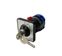 LW26-20/1 Off-ON 2 Positions Single Hole with Lock Key Universal220V Power Supply Cut-Off Start Option Rotary Cam Switch