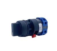 LW26-20/1S Single Hole 22mm Installation 20A Three Position 1 Pole Changeover Selector Dual Power Rotation Rrotary Cam Switch 1Pcs
