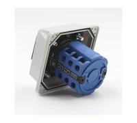 LW26-20 20A Rotary Cam Switch Changeover Switch 1 2 3 Position 1-0-2 3 Poles with IP65 Box IDGTTLDF(3 Position)