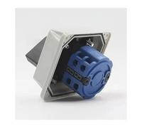 LW26-20 20A Rotary Cam Switch Changeover Switch 1 2 3 Position 1-0-2 3 Poles with IP65 Box IDGTTLDF(2 Position)