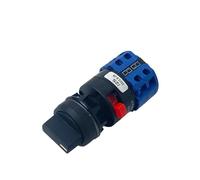 LW26-20/2S Rotary Cam Switch 20A 2 Poles Changeover Main Selector Silver Contact 22mm Mounting Size YMW26(01)