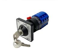 LW26-20/3S Combination selector Control Circuit 3-Position Single Hole Installation with Key 20A 690V Silver Contact Rotary