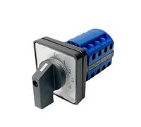 LW26-20/4 Five Positions Selector Cam Switch 4 Poles Multi-position 20A 660V Changeover Rotary Switch 16 Terminals YMW26-20 1Pcs