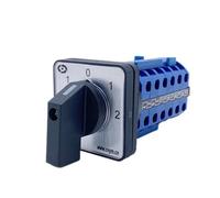 LW26-20/6 Cam Switch Panel Mount Power Rotary Conversion 5 Position 24 Terminal Screw Silver Contact YMW26