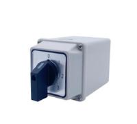 LW26-20/6 YMW26 0-6 Position 20A Change-Over Rotary Cam Switch Waterproof Box Multi Power Signal Circuit