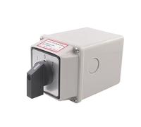 LW26-20/6M YMW26 With Waterproof Box Transfer 20A 3 Position Rotary Cam Switch Double Power Switching Manual Control