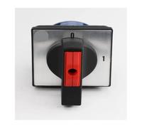 LW26-20 C04/2 Universal Rotary Cam Switch Single Push Padlock Power Cut Off 20A 690V Main Control Motor Silver Contact