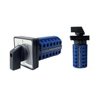 LW26-20 Rotary Cam Switch 3 Position 660V 20A 6 Poles 24 Terminals Electrical Changeover Selector YMW26-20/6 1Pcs(01)
