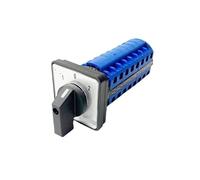 LW26-20 YMW26 Silver Contact 1-8 Poles 20A 690V Selector Changeover Cam Switch 1Pcs(8P-32 Terminals)