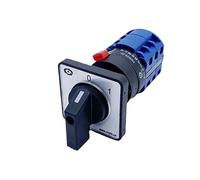 LW26-20S single hole installation with panel 22mm universal conversion switch 2 gears 1-6 sections silver contact power cut off(YMW26-20/6S1)