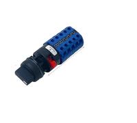 LW26-20S Single Hole Mounting Size 22mm Rotary Cam Switch 20A Changeover Main Selector Silver YMW26(5P-01)