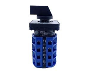 LW26-25 0-7/4 1-8/4 Eight Position Single Line 8-Group Power Voltage Switching 25A Rotary Cam Switch