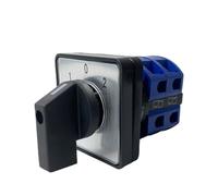 LW26-25/2M Changeover Cam 3 Position Rotary Switch 25A 2 Poles Electric Motor Reversing 1Pcs