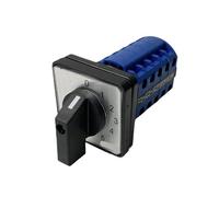 LW26-25/5 Rotary Cam Switch Knob 6 Position 0-5 Changeover Selector 20/25A 5 Poles 20 Terminals Silver Contact 1Pcs(20A)