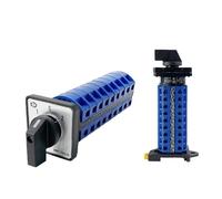 LW26-25/9 Rotary cam Switch LW28 YMW26 25A 690V Silver Contact Conversion DIN Rail mounting Seven-Pole Multi-Position(DIN-102)