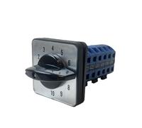 LW26-25 Rotary Cam Switch 64X64mm Panel Ui 690V 25A 6 Poles For Welding Machine 10 Position IDGTTLDF