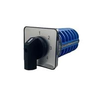 LW26-32/6 LW28-20 Four Positions 6 Poles 20A 32A 690V Silver Contact Changeover Switching Rotary Motor Cam Switch(32A)