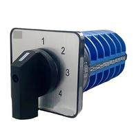 LW26-32/6 LW28-20 Four Positions 6 Poles 20A 32A 690V Silver Contact Rotary Motor Cam Switch(32A)