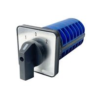 LW26-32/7 Three-gear 3 Positions Seven Sections Universal Seven-wire Dual Power Selector Motor Rotation Cam Switch 1Pcs