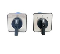 LW26-32A Changeover Cam Rotary Switch 1-8 Poles Two/Three Position ON OFF Silver Contact 1Pcs(01,4P 16Terminals)
