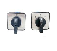 LW26-32A Changeover Cam Rotary Switch 1-8 Poles Two/Three Position ON OFF Silver Contact 1Pcs(01,7P 28Terminals)
