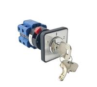 LW26-32F/2 Three Gear Two Section Lockable Key Universal Transfer Cam Switch 32A Dual Power Switching Motor Reverse