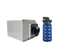 LW26-63/5M Changeover Cam Switch 63A 5 Poles Electrical 3 Position Rotary Selector With Protective Cover Box Enclosure IDGTTLDF(Customize)