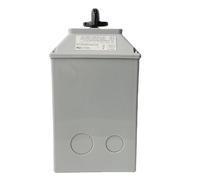 LW26-63/6M 63A 6 Poles Changeover Cam Switch Electrical Multi Position Rotary Selector With Protective Cover Box Enclosure IP65(102)