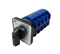 LW26-63 DIN Rail Mounted Multi-Position Rotary cam Switch 690V 63A 4-Pole Universal Changeover cam Switch YMW26 LW28(0-1)