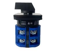 LW26-63 Rotary Cam Switch 63A 2 Poles Levels 8 Screws Terminals Multi Position Universal Changeover Selector YMW26-63/2(01)